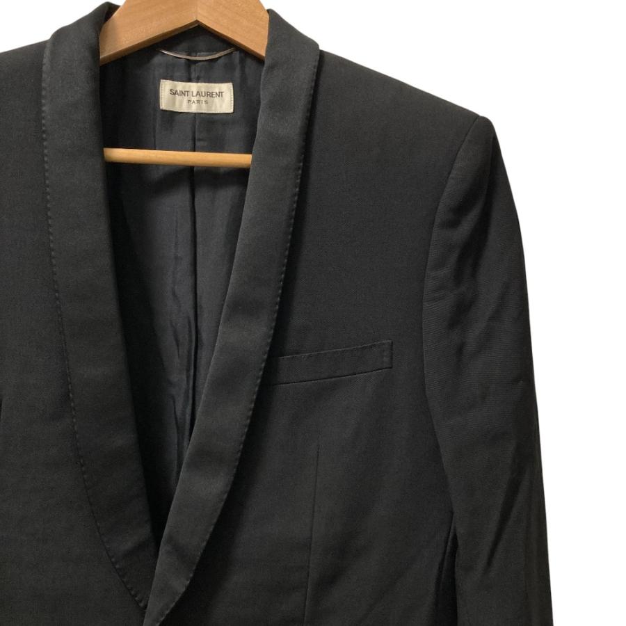サンローラン　エディ　スモーキング　ジャケットテーラード　美品 SAINT LAURENT サンローラン エディ期 スモーキングジャケット