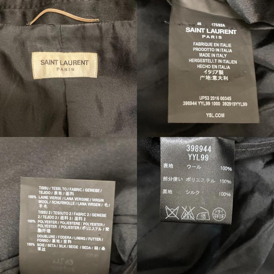 SAINT LAURENT サンローラン エディ期 スモーキングジャケット