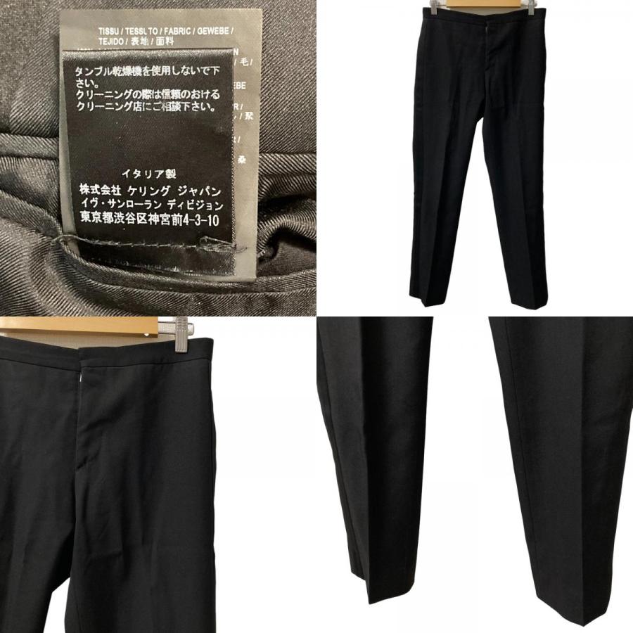 サンローラン スモーキングスラックス エディ期 SAINT LAURENT 良品 サンローラン エディ期 スモーキングジャケット