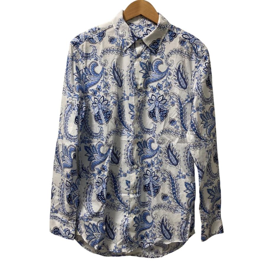 ETRO（エトロ） 美品 23SS ETRO ペイズリー柄 長袖シャツ サイズ41
