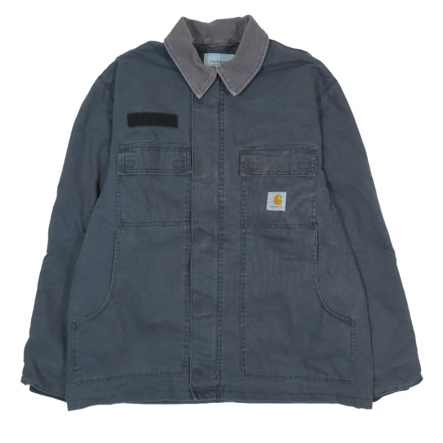カーハート2011年製 DUCK トラディショナルコート C26 DKB 古着 Carhartt（カーハート） 美品 DUCK TRADITIONAL ARCTIC QUILT-LINED