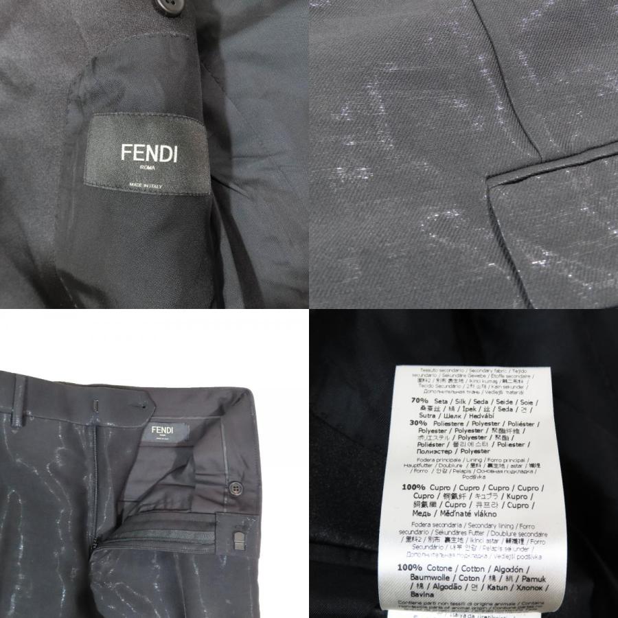 FENDI（フェンディ） 未使用 タキシード スーツ ズッカ柄 テーラード