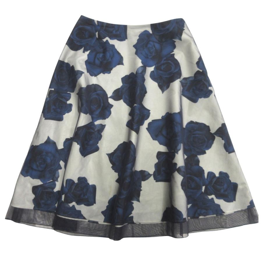M'S GRACY（エムズグレイシー） 良品 ブルーローズ チュール シアー スカート 膝丈 花柄 フレア 38 ネイビー レディース 古着 中古 :  ブランド古着のリュクス - 通販 - Yahoo!ショッピング 美品✨エムズグレイシー 千鳥格子柄 チュールスカート 36 ピンク×黒 ひざ丈