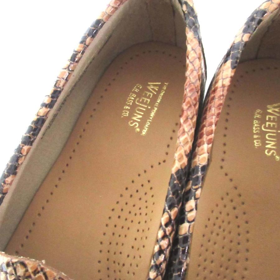 未使用 G.H.BASS&CO. WEEJUNS ジーエイチバス ウィージャンズ パイソン