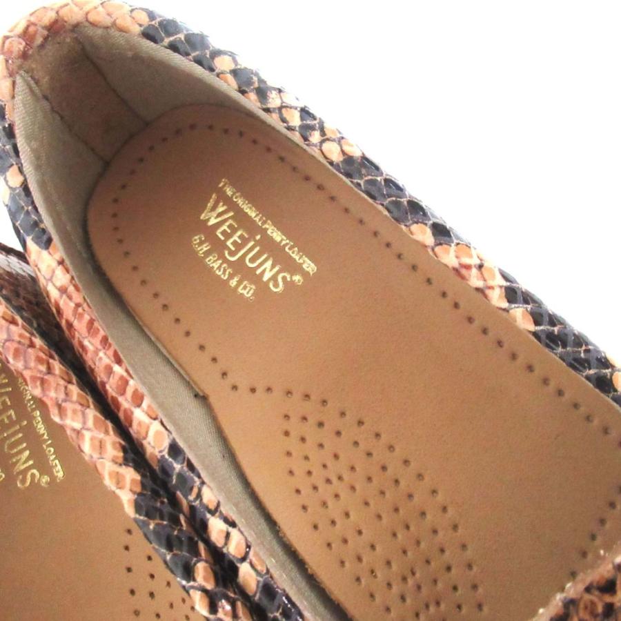未使用 G.H.BASS&CO. WEEJUNS ジーエイチバス ウィージャンズ パイソン