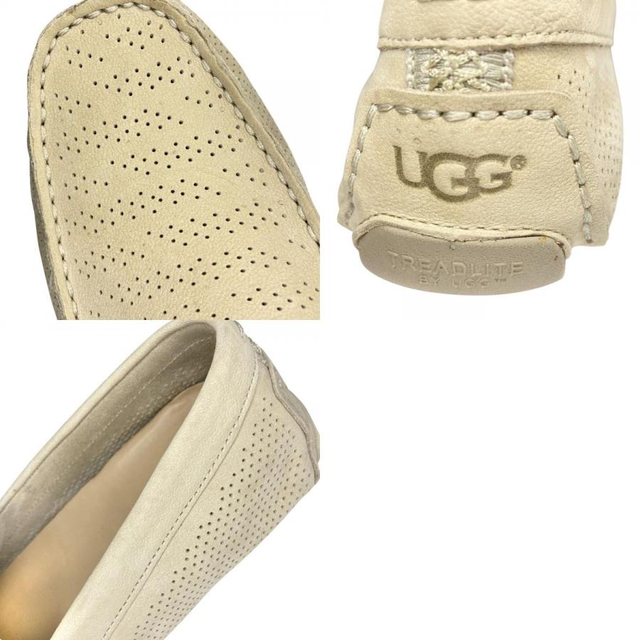 新品同様 UGG アグ ヘンリック ドライビングシューズ サイズUS8 26cm ベージュ メンズ 古着 中古 USED UGG（アグ） 新品同様 ヘンリック ドライビングシューズ サイズUS8