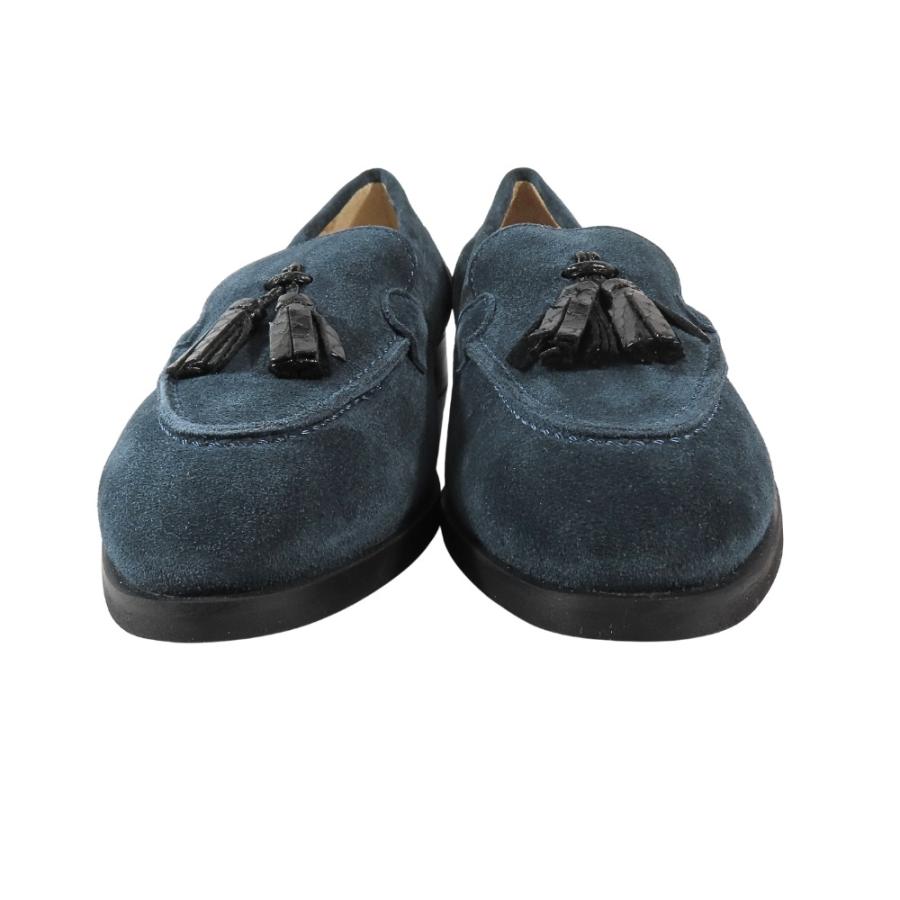 GINZA Kanematsu（銀座かねまつ） 美品 タッセル ローファー スエード