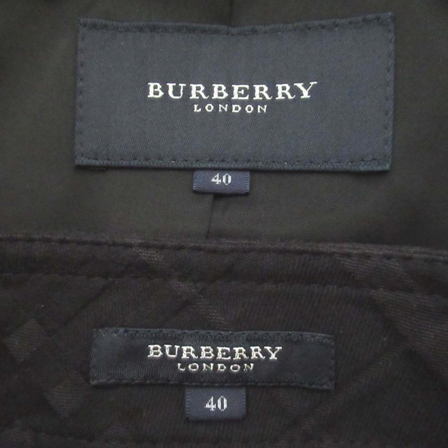美品 BURBERRY LONDON バーバリーロンドン ノバチェック柄 シングル