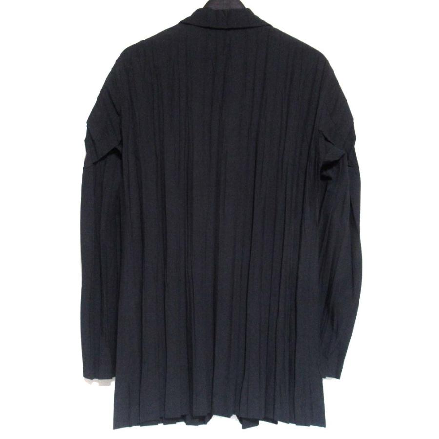 美品 ISSEY MIYAKE WHITE LABEL イッセイミヤケ ホワイトレーベル シワ