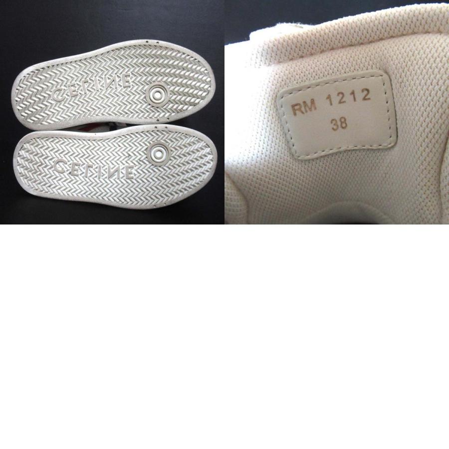 CELINE（セリーヌ） 良品 ブロック 厚底 ハイカット スニーカー