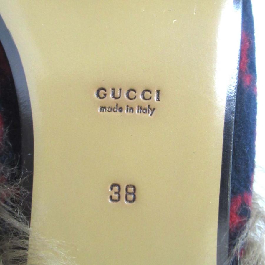 GUCCI（グッチ） 未使用 GG柄 プリンスタウン ホースビット スリッパ