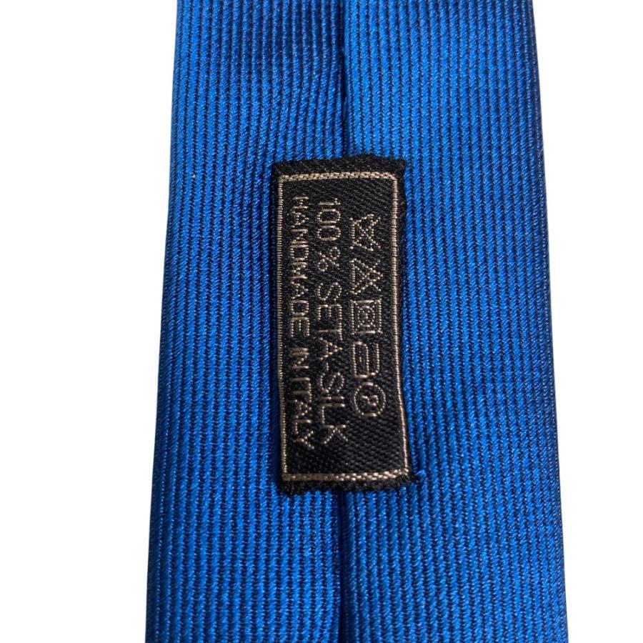 Brioni ブリオーニ　ネクタイ　ブルー　ソリッド Brioni（ブリオーニ） 美品 シルク ソリッドネクタイ レギュラー