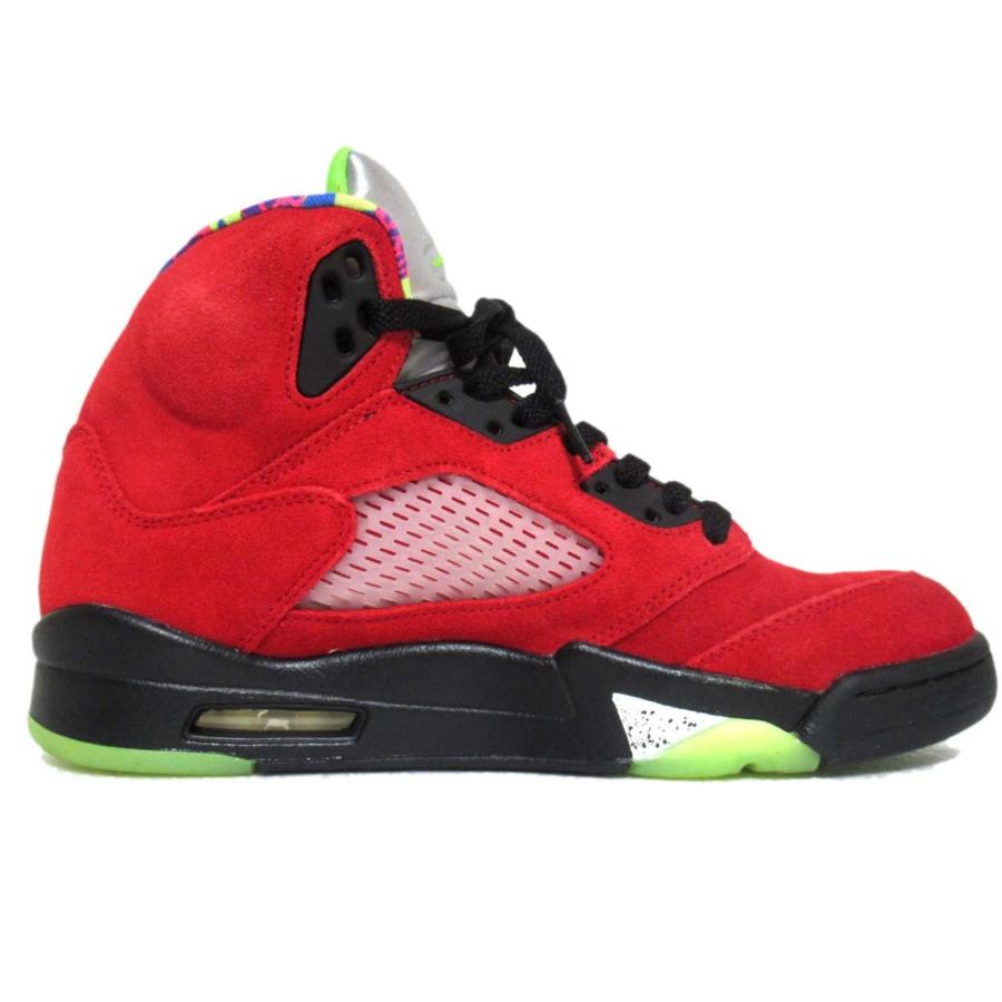 美品 NIKE ナイキ Air Jordan 5 What The エアジョーダン5 スニーカー CZ5725-700 26cm イエロー×レッド メンズ 古着 中古 USED NIKE（ナイキ） 美品 Air Jordan 5 What The エアジョーダン5