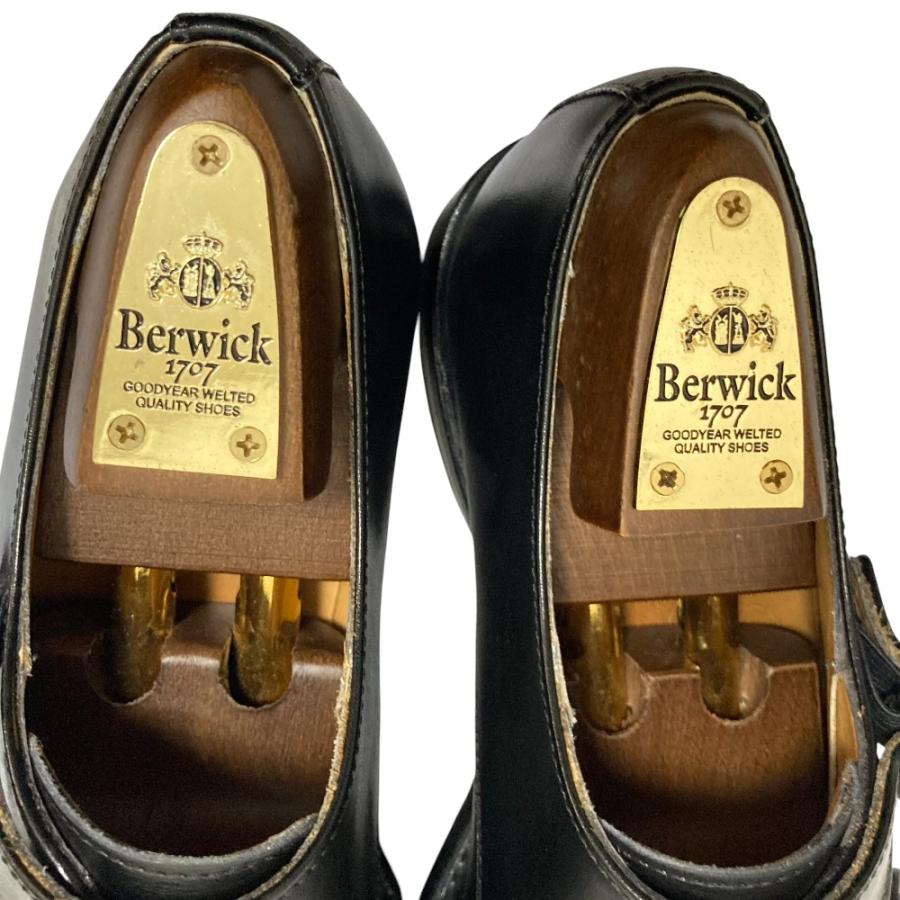 美品 Berwick バーウィック ダブルモンクストラップシューズ ドレス