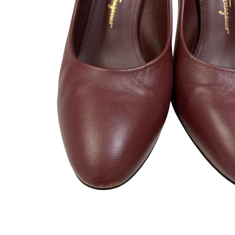 良品 Salvatore Ferragamo サルヴァトーレフェラガモ アーモンドトゥ 