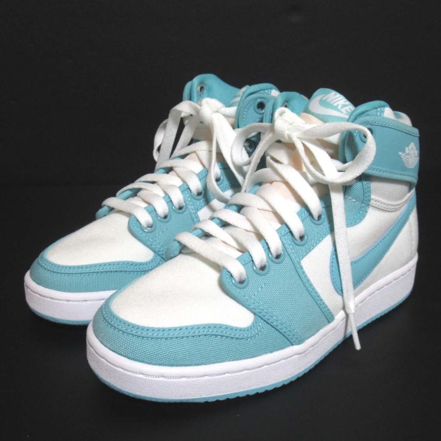 NIKE（ナイキ） 新品同様 Nike Air Jordan 1 KO Bleached Aqua エア