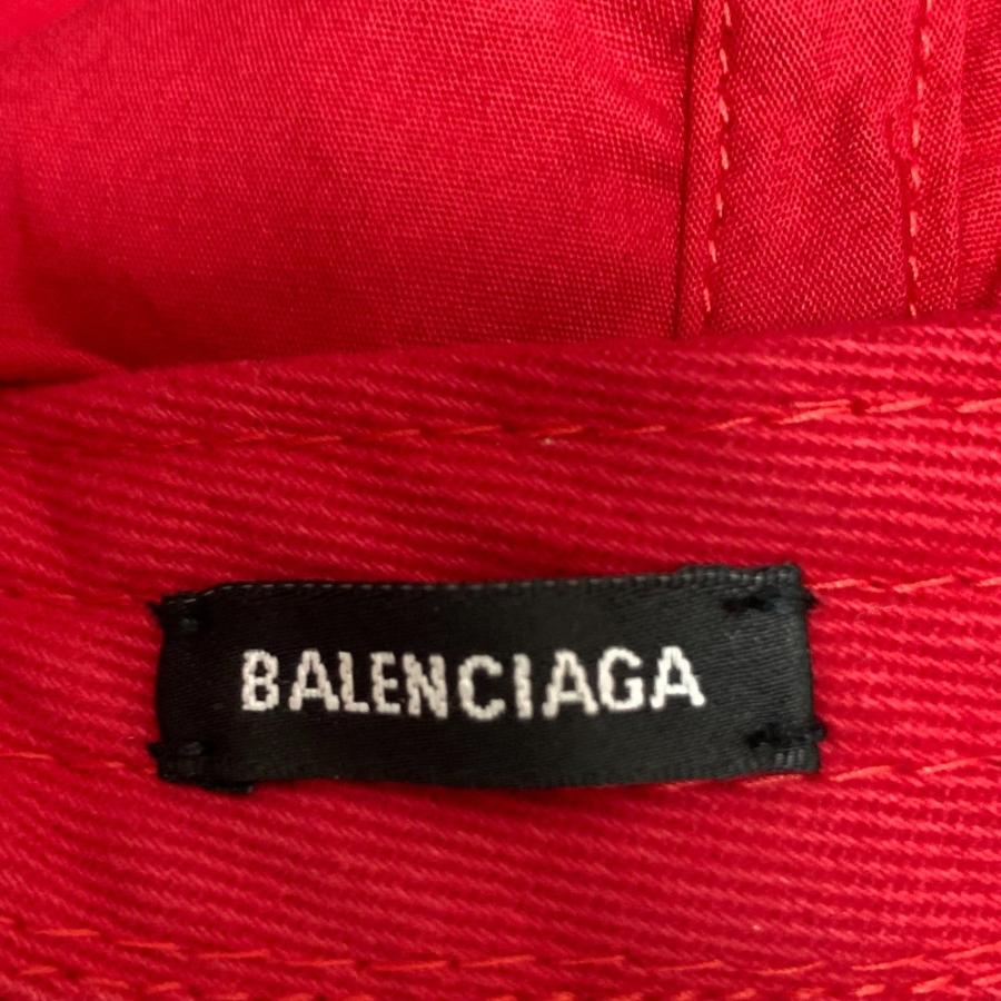 BALENCIAGA（バレンシアガ） 美品 ロゴ刺繍 ベースボールキャップ 帽子