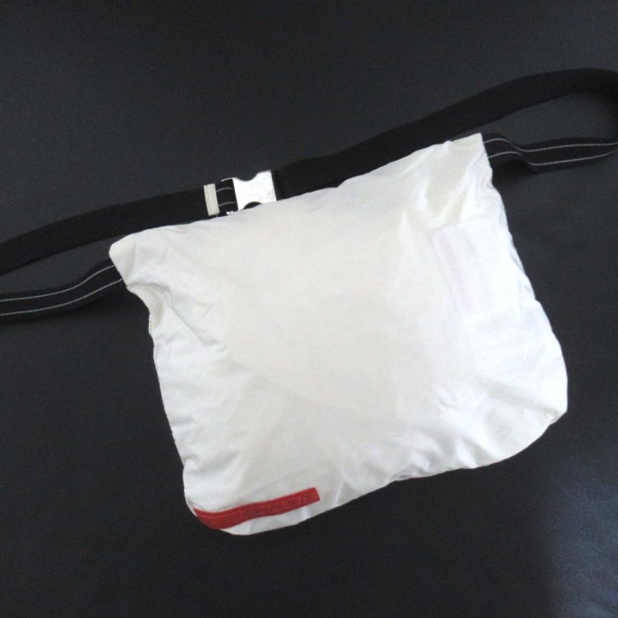 美品 PRADA SPORT プラダスポーツ パッカブル ナイロン ジップアップ