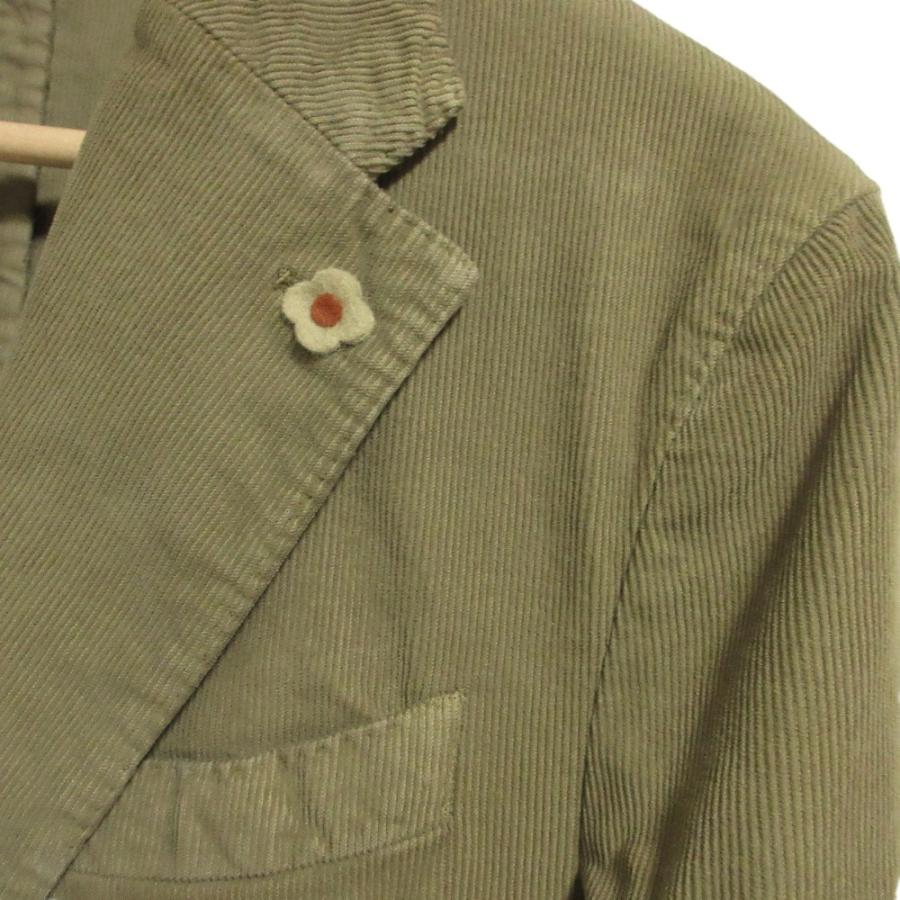 LARDINI（ラルディーニ） 良品 コーデュロイ テーラードジャケット 46 