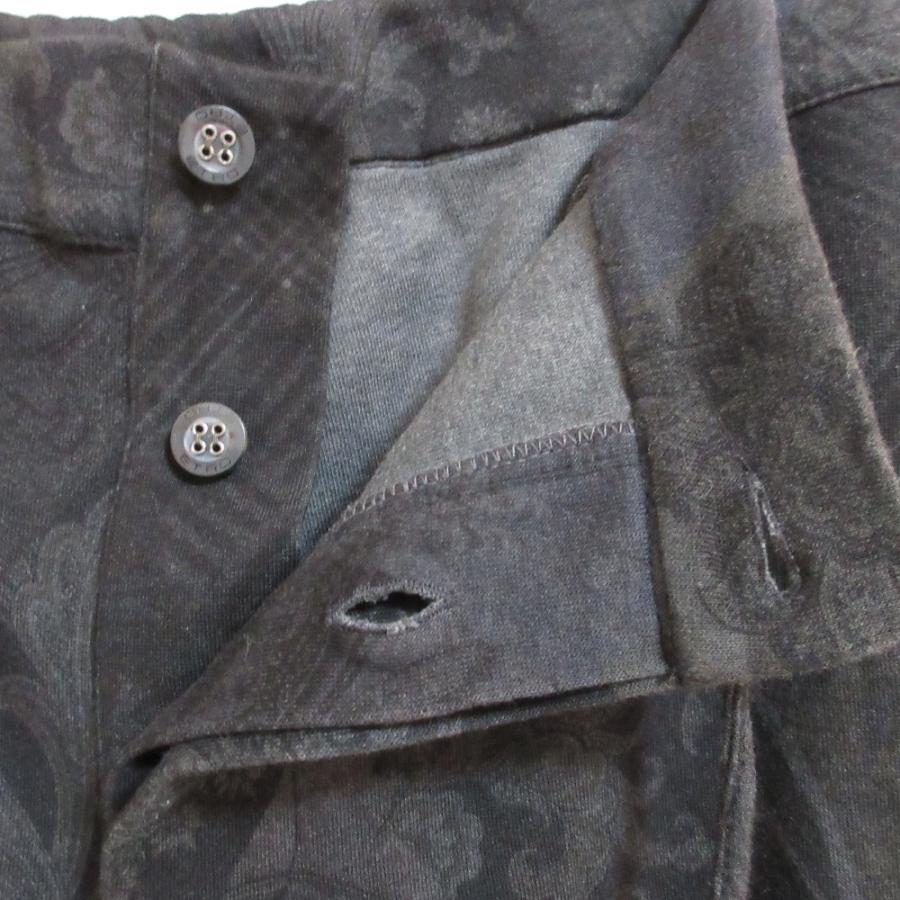 良品 ETRO エトロ ペイズリー柄 スウェットジョガーパンツ Lサイズ グレー メンズ 古着 中古 USED ETRO（エトロ） 良品 ペイズリー柄 スウェットジョガーパンツ Lサイズ