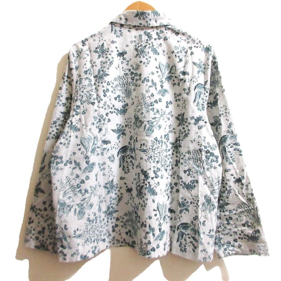 未使用 コットンハウスアヤ Cotton House Aya Yesterday Cross レース装飾 ドビー刺繍バンドカラーシャツ M ブラック┃【2400014923889】 未使用 コットンハウスアヤ Cotton House Aya Yesterday Cross レース