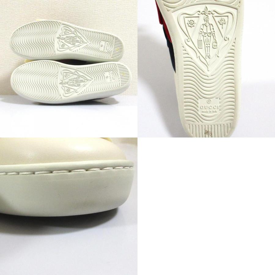 GUCCI（グッチ） 新品同様 リボン BEE 蜂 ローカット スリッポン 