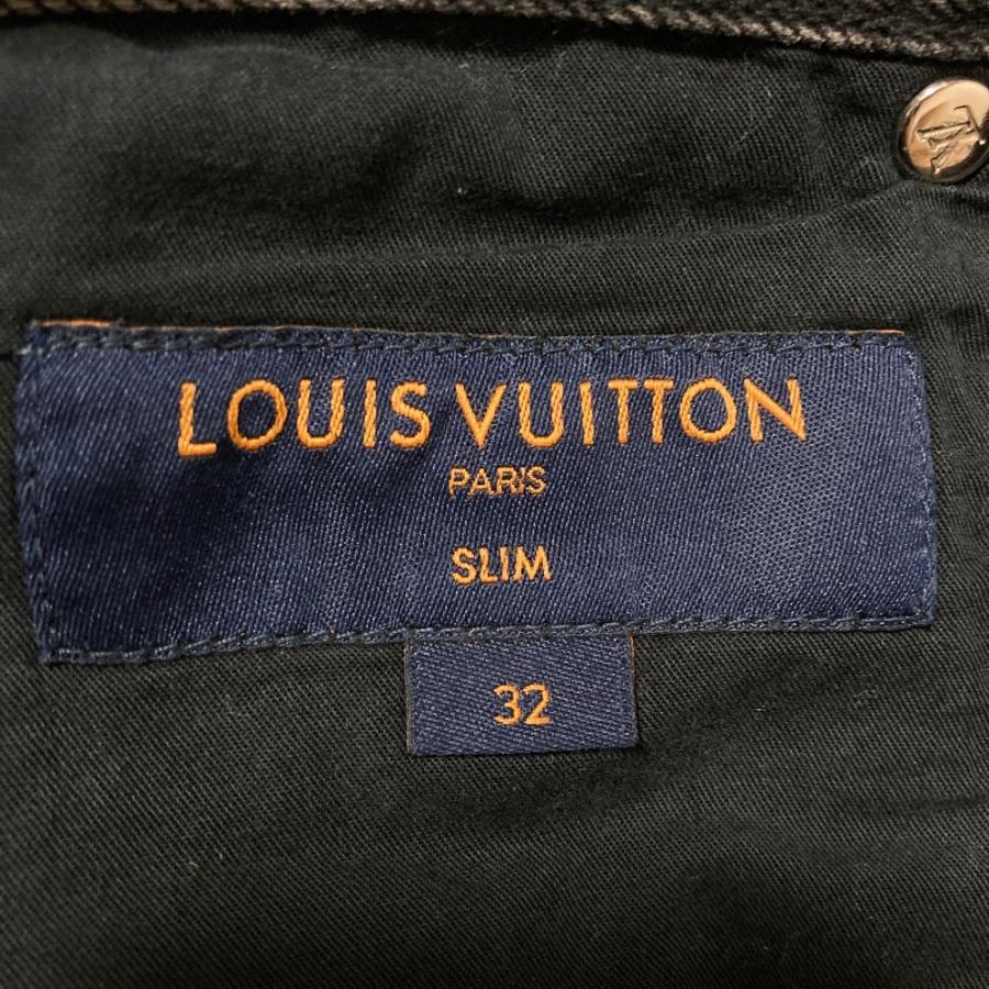 LOUIS VUITTON（ルイ・ヴィトン） 美品 モノグラムロゴパッチ デニム