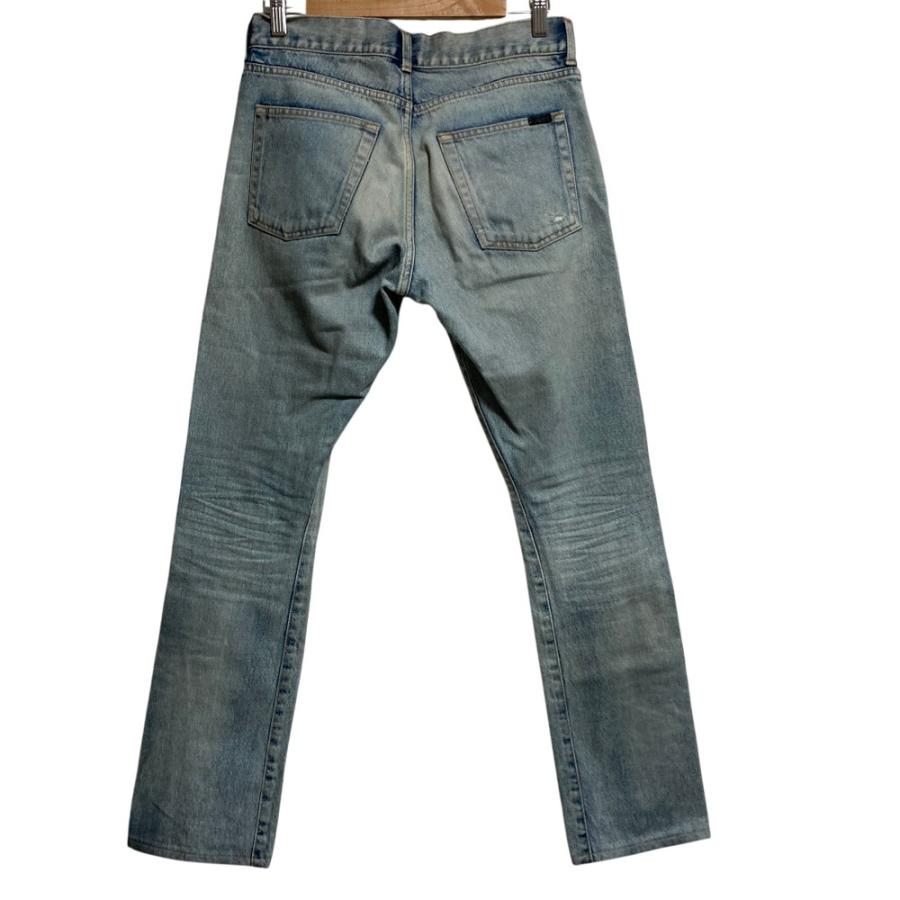 美品 SAINT LAURENT PARIS サンローランパリ ダメージ加工 デニム 