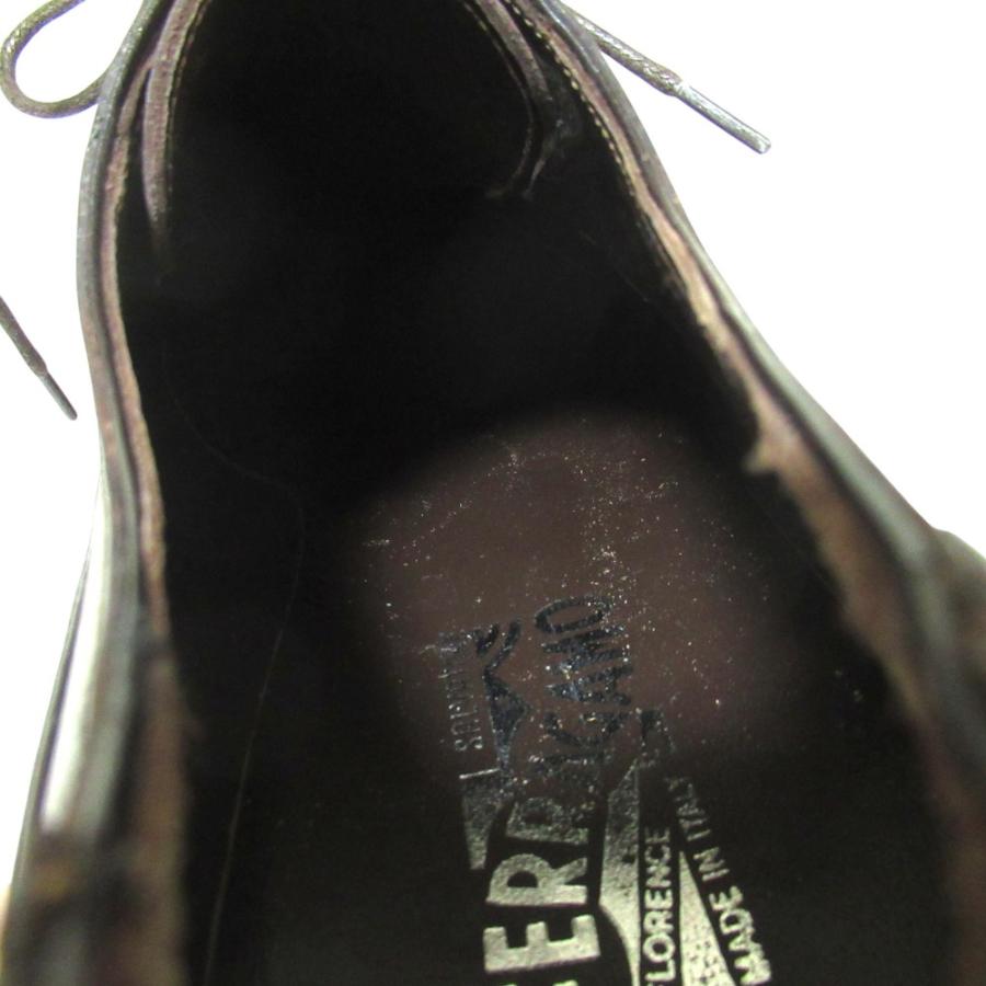 美品 Salvatore Ferragamo サルヴァトーレフェラガモ Uチップ ビジネス