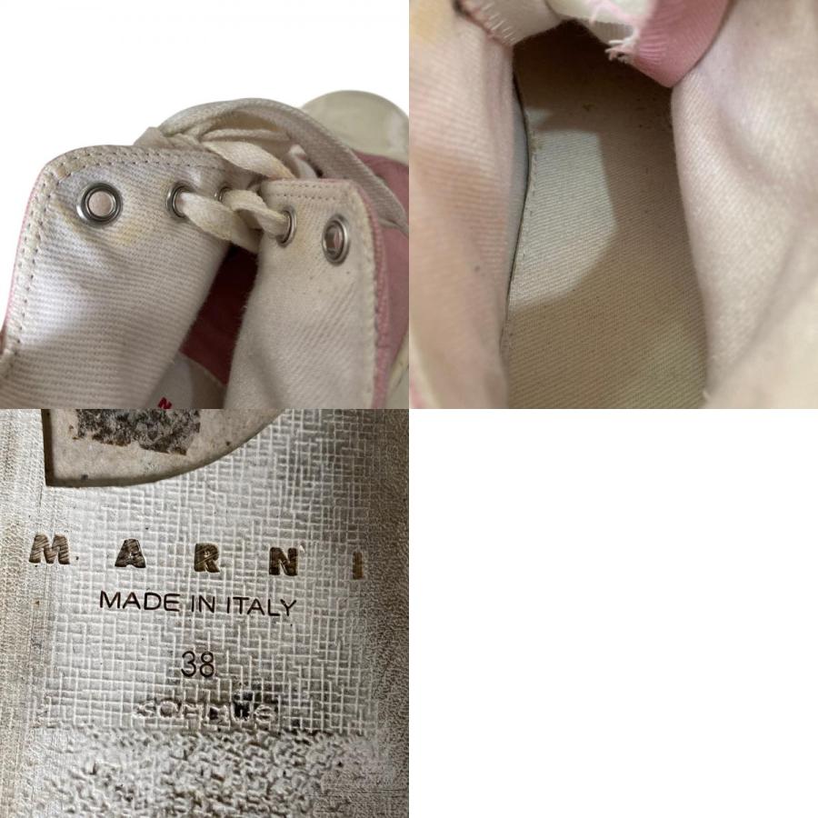 MARNI（マルニ） 良品 GOOEY グーイー ペイント ハイカット キャンバス