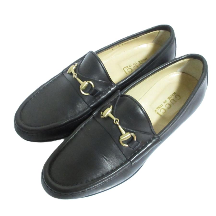 GUCCI（グッチ） 美品 ホースビットローファー シューズ 革靴 