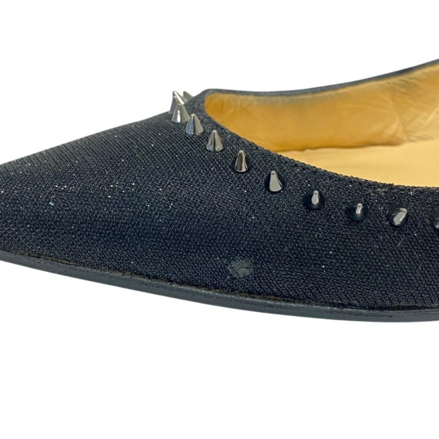 Christian Louboutin（クリスチャンルブタン） スタッズ装飾 フラット