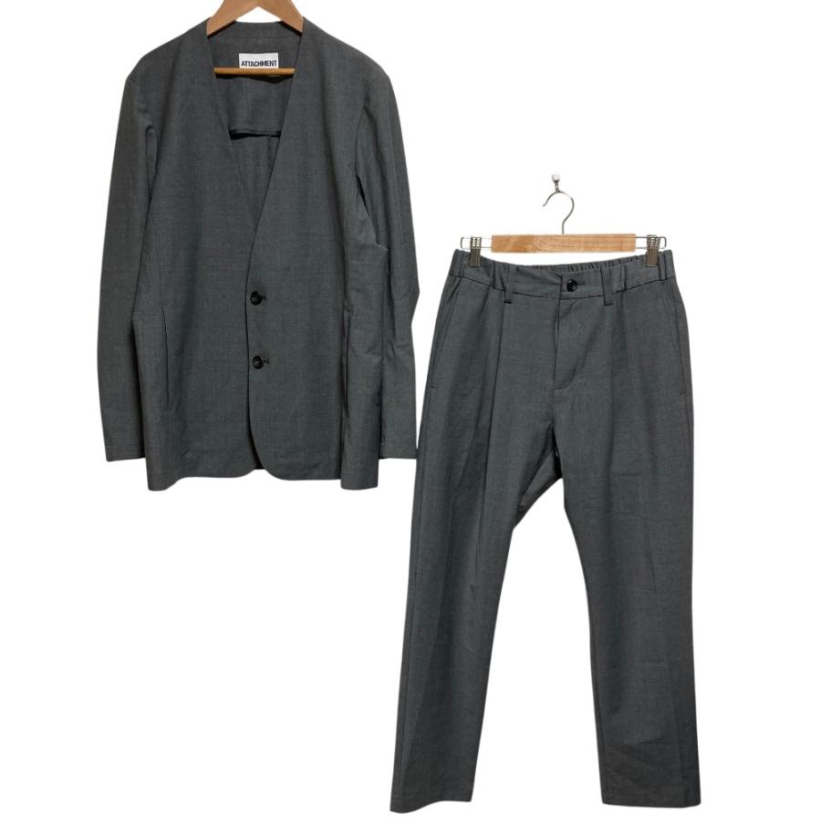 ATTACHMENT（アタッチメント） 美品 25SS ATTACHMENT ノーカラー
