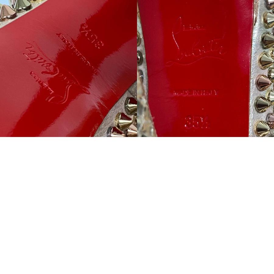 Christian Louboutin（クリスチャンルブタン） 美品 スタッズ オープン 
