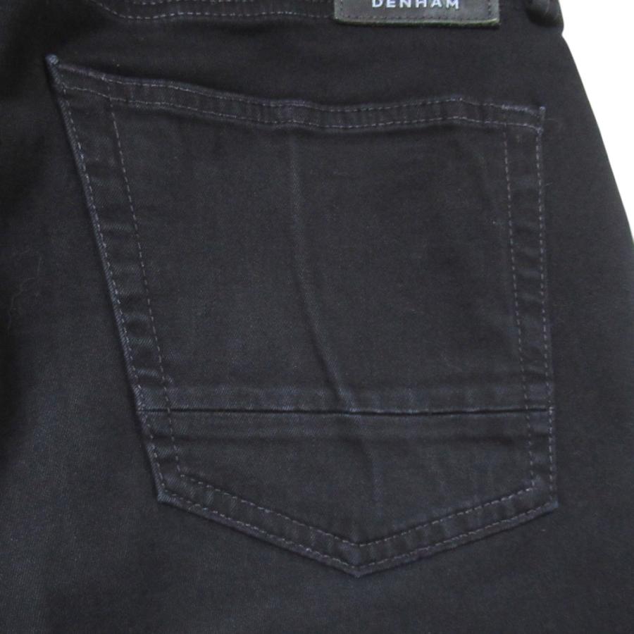 メンズ 【美品】DENHAM RAZOR スリムフィット 黒 W34 ボタンフライ