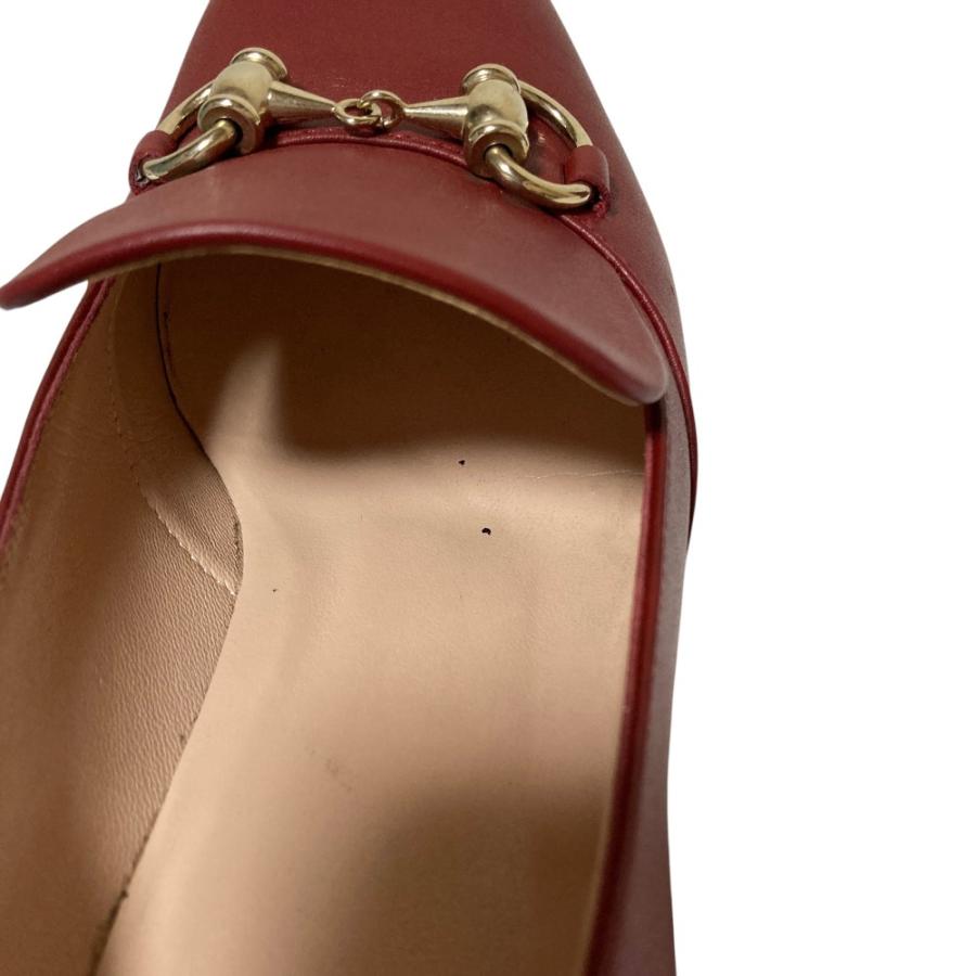 GUCCI（グッチ） 美品 ホースビット チャンキーヒール パンプス 466701