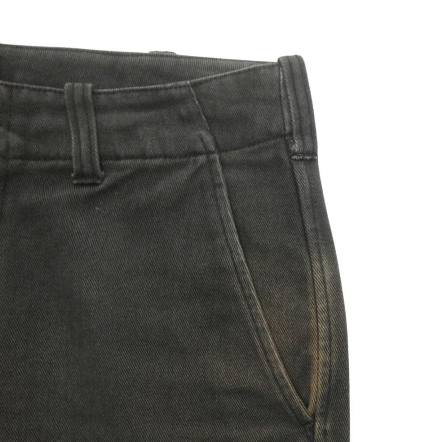 STUSSY（ステューシー） ブラック デニム ワイド パンツ ボトムス ロゴ 