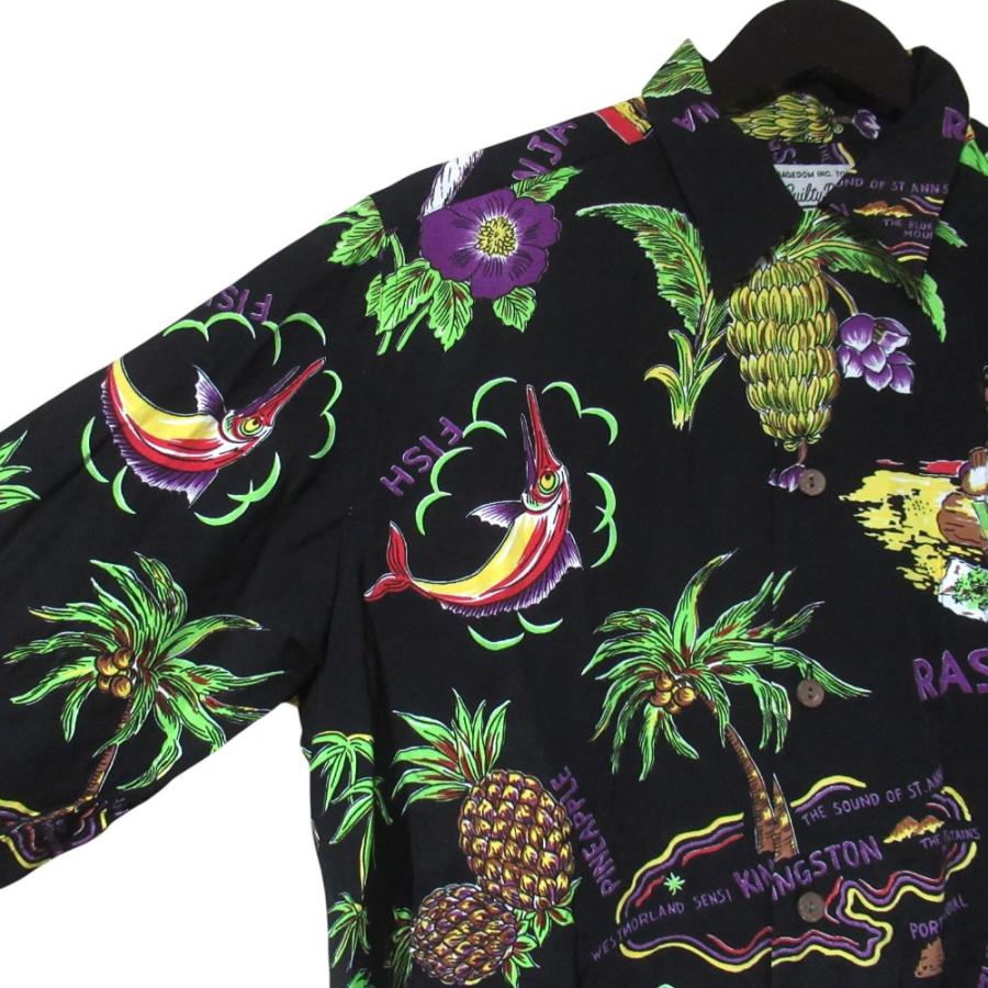 WACKO MARIA（ワコマリア） 美品 JAMAICA L/S HAWAIIAN SHIRT オープン