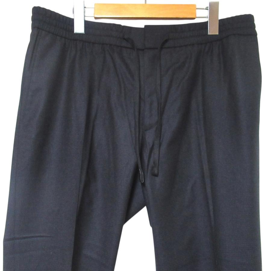 ブリオーニ（Brioni） ノープリーツウールスラックス 50 Brioni（ブリオーニ） 美品 SUSTAINABLE バージンウール イージー