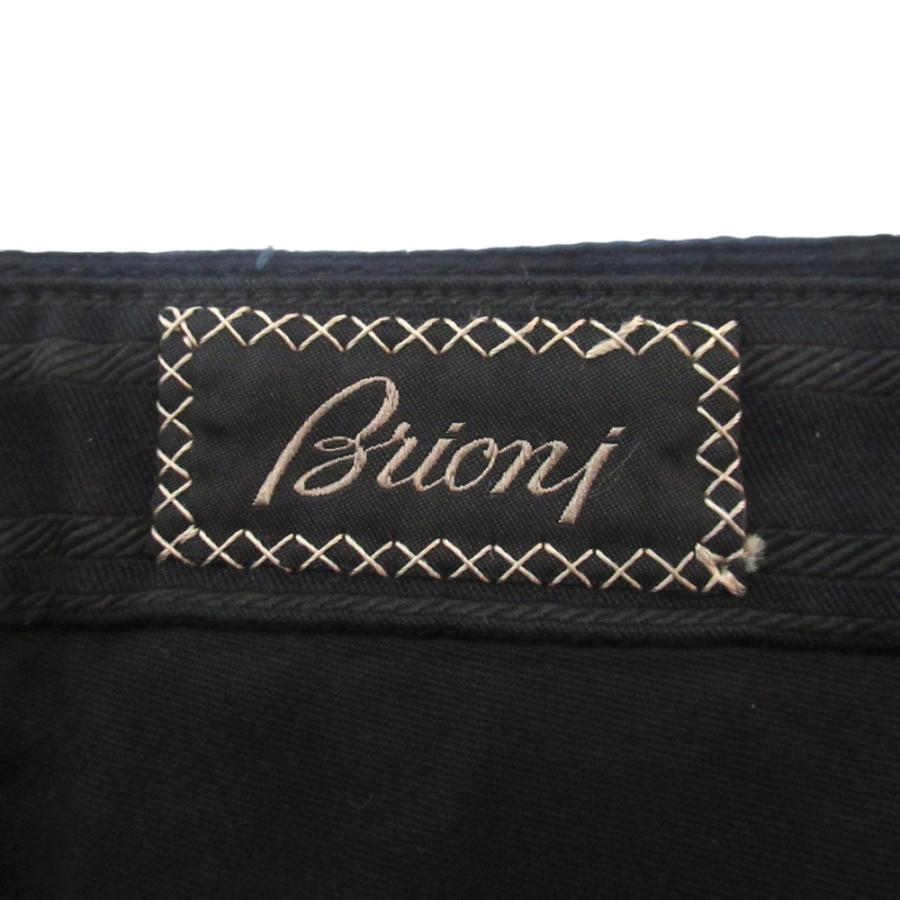 良品 Brioni ブリオーニ シーアイランドコットン コーデュロイ スラックスパンツ サイズ52 180/92A ネイビー メンズ 古着 中古 USED Brioni（ブリオーニ） 良品 シーアイランドコットン コーデュロイ