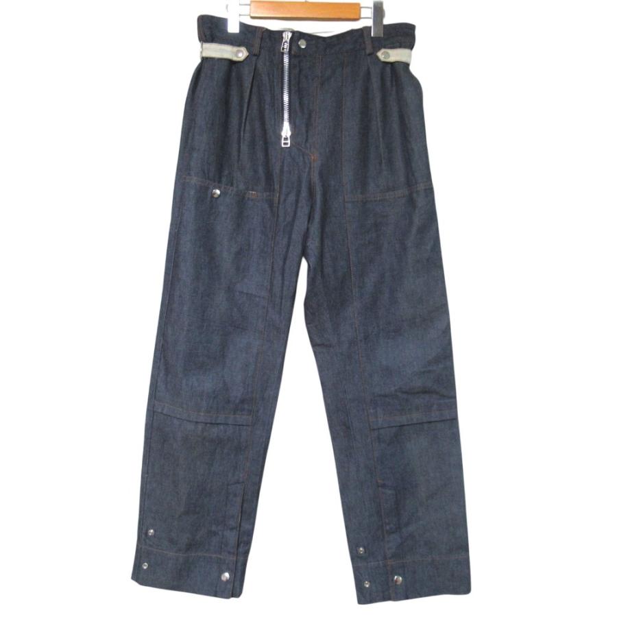 美品 23SS Tame タム RAF FS DENIM WORK PANTS デニムワークパンツ 23S0095 インディゴ メンズ 古着 中古 USED Tamme（タム） 美品 23SS Tame RAF FS DENIM WORK PANTS デニムワーク