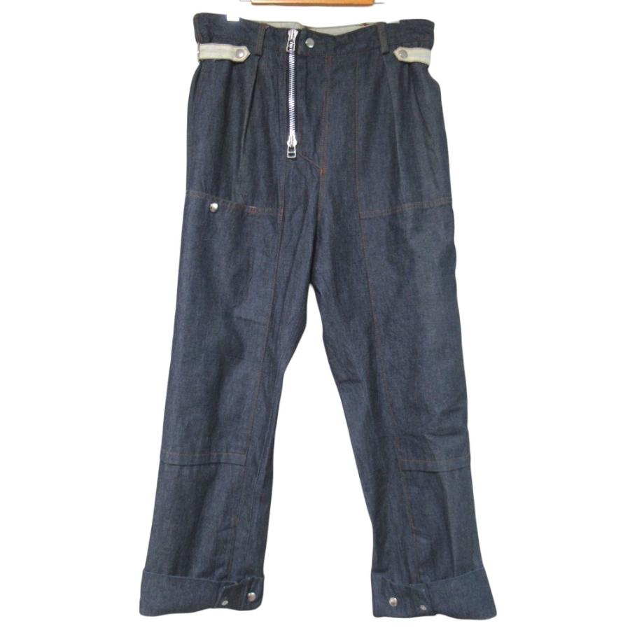 Tamme（タム） 美品 23SS Tame RAF FS DENIM WORK PANTS デニムワーク 