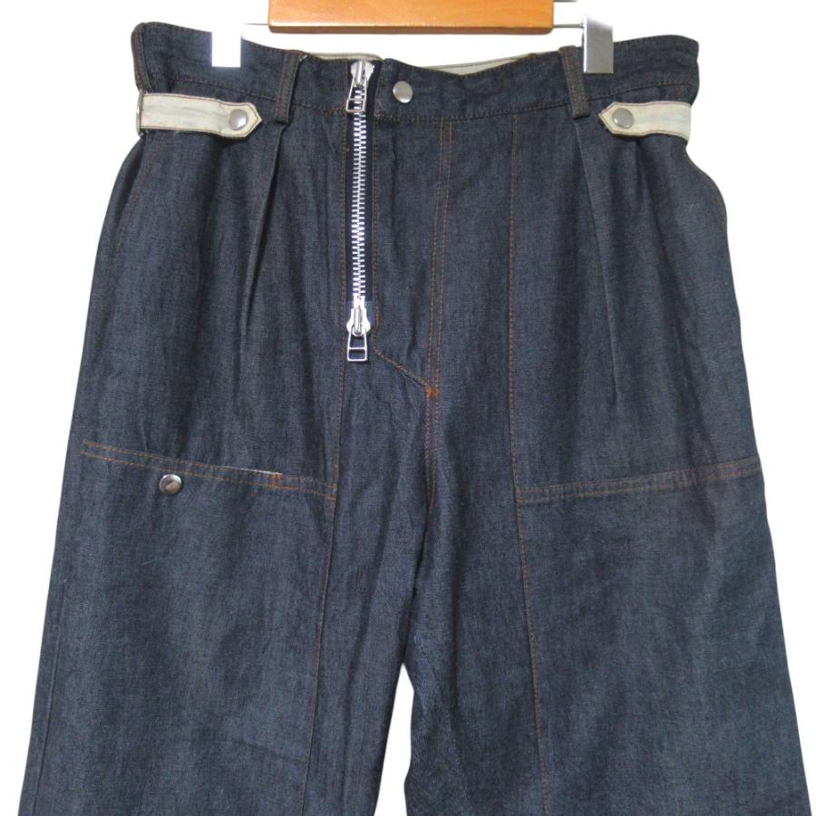 美品 23SS Tame タム RAF FS DENIM WORK PANTS デニムワークパンツ 23S0095 インディゴ メンズ 古着 中古 USED Tamme（タム） 美品 23SS Tame RAF FS DENIM WORK PANTS デニムワーク