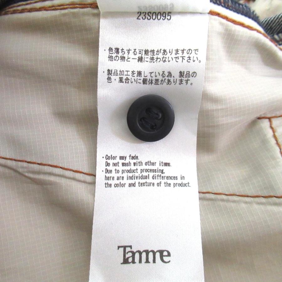 Tamme（タム） 美品 23SS Tame RAF FS DENIM WORK PANTS デニムワーク