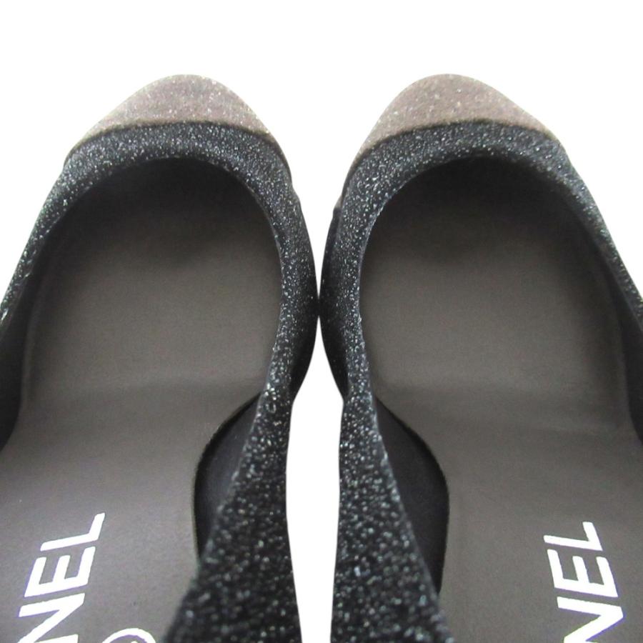 CHANEL（シャネル） 未使用 ココマーク グリッター ハイヒール 