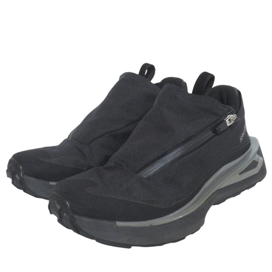 美品 SALOMON サロモン ODYSSEY ELMT ADVANCED スニーカー シューズ 473848 26cm ブラック メンズ 古着 中古 USED SALOMON（サロモン） 美品 ODYSSEY ELMT ADVANCED スニーカー シューズ