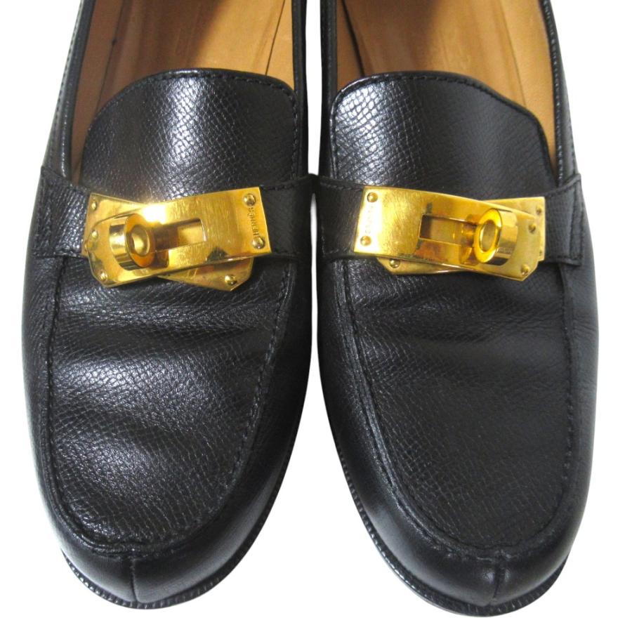 HERMES（エルメス） 良品 ケリー金具 ローファー シューズ サイズ35.5 