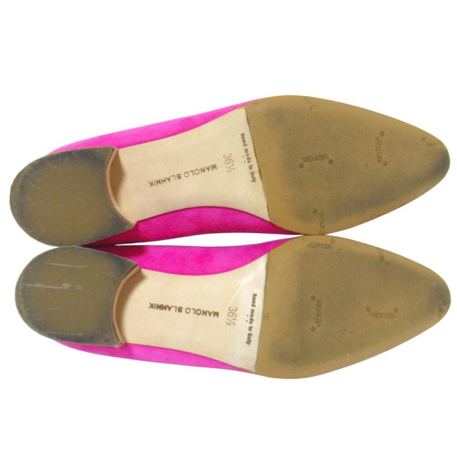 MANOLO BLAHNIK（マノロブラニク） 美品 LISTA ゴートスエード レザー 