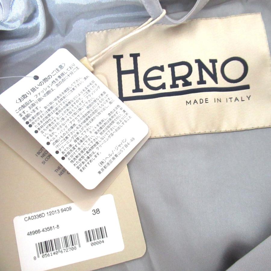HERNO（ヘルノ） 未使用 シングル スプリングコート トレンチコート