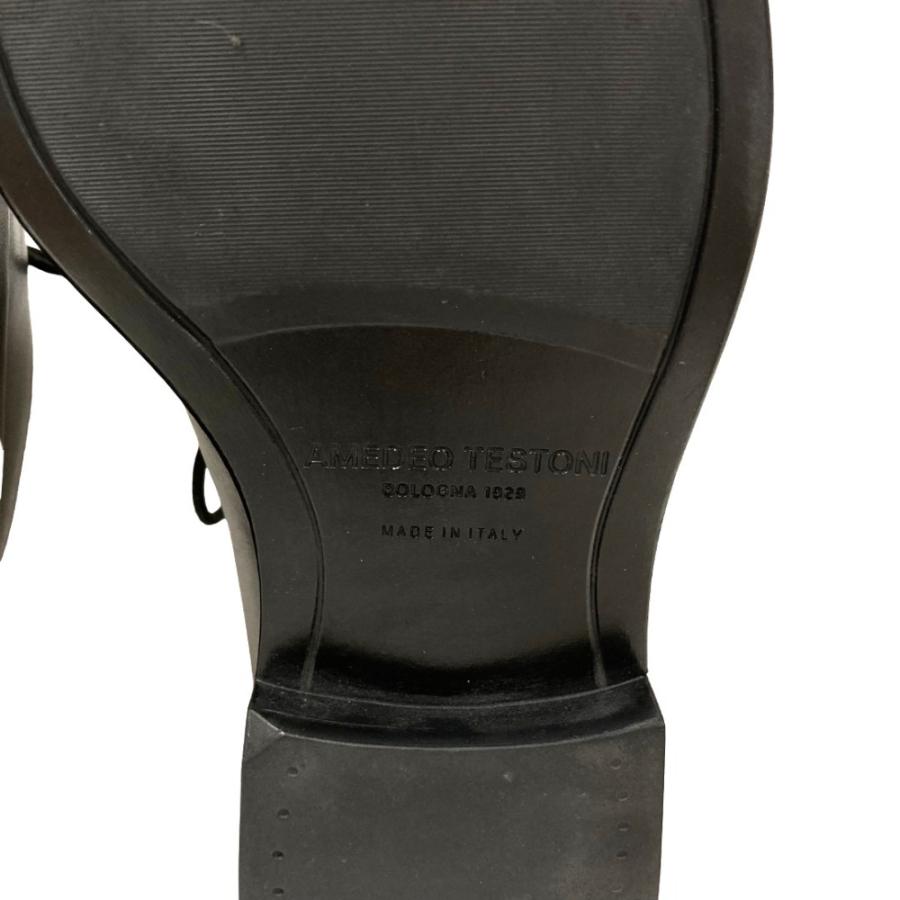美品 AMEDEO TESTONI アメデオテストーニ キャップトゥ ビジネス